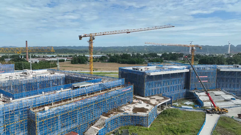 眉山青神这个项目建设有新进展